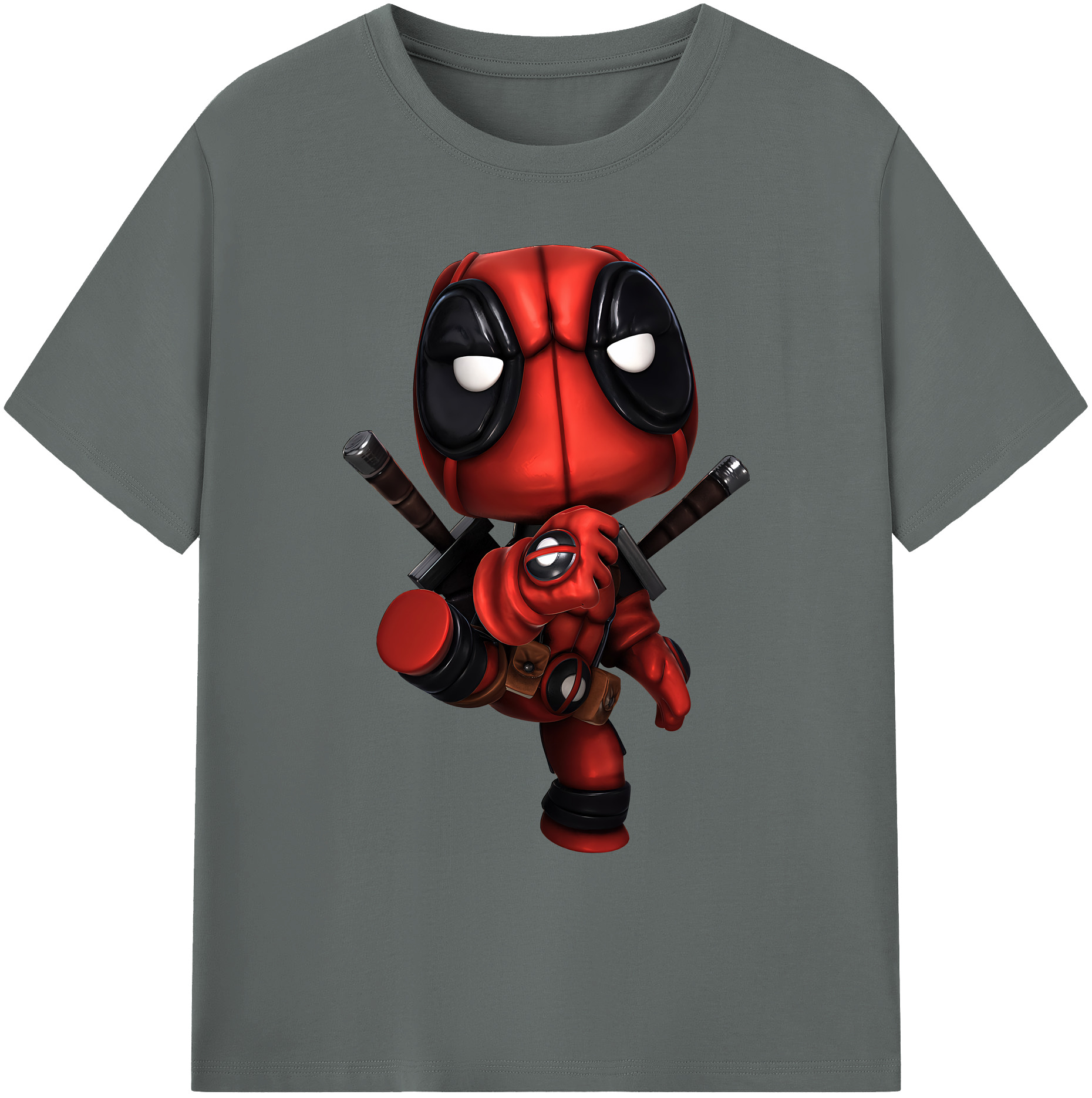 （画像用） Deadpool デッドプール 綿100％ メンズ半袖Tシャツ｜肌触りやわらか＆通気性